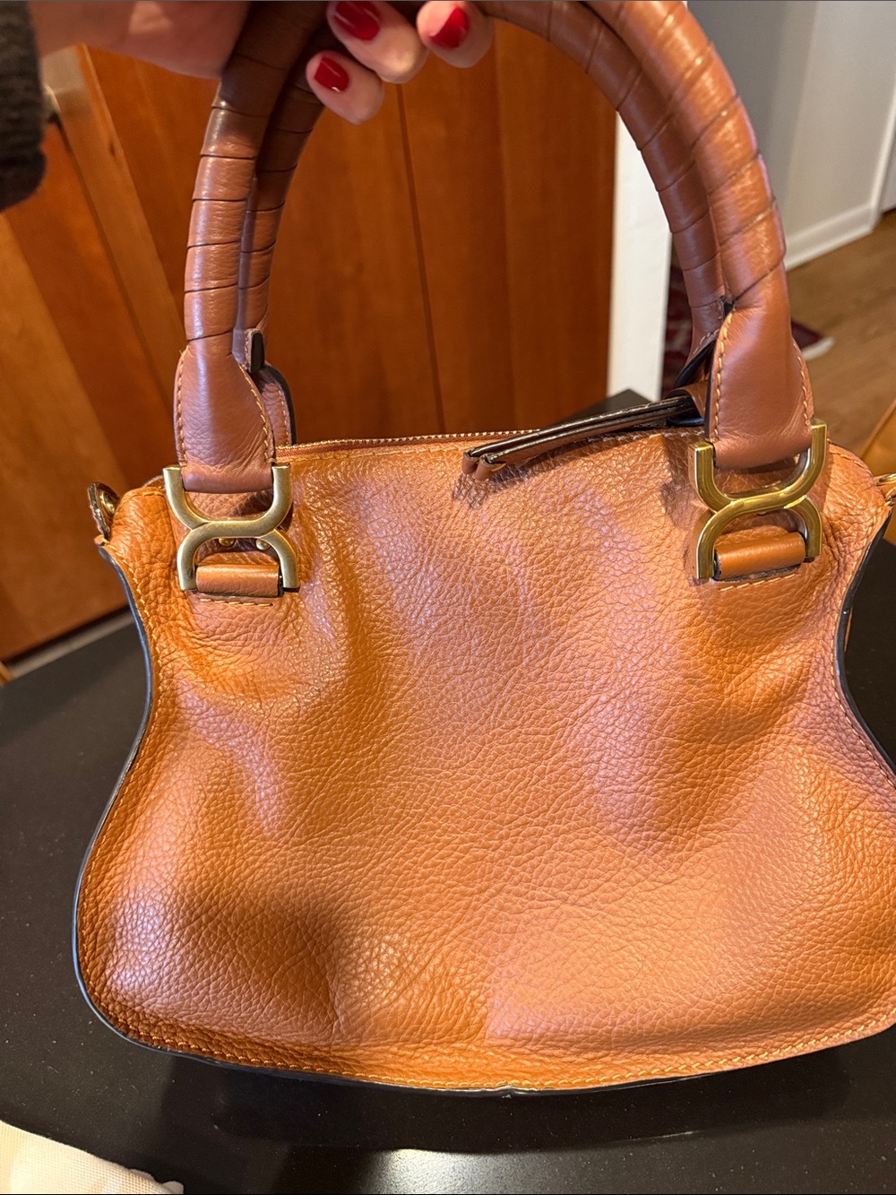 Chloe Small Marcie Satchel Cross Body Bag - Picture 2 of 12